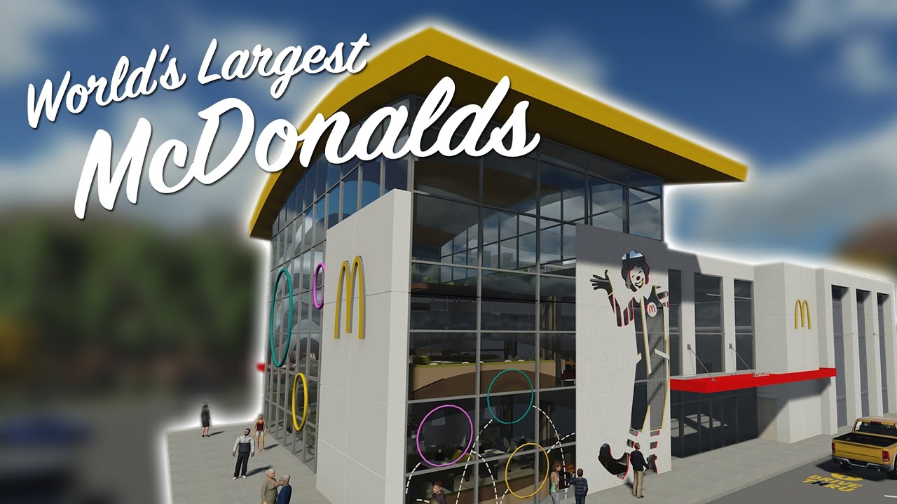 Le plus grand Mcdonald's au monde 